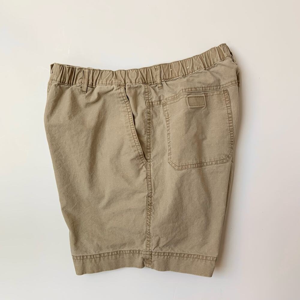 Vintage Windridge 100% Cotton Khaki Casual Short Shorts Men's Medium - Picture 9 of 10